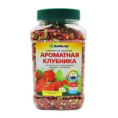 БиоМастер Ароматная клубника, комплексное удобрение 1,2 кг #1