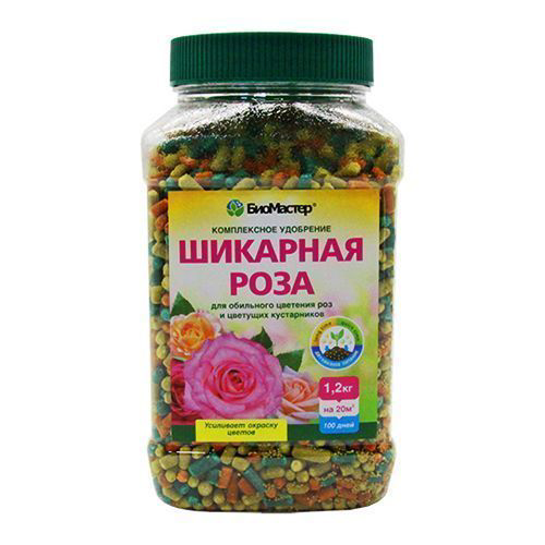 БиоМастер Шикарная роза, комплексное минеральное удобрение 1,2 кг #1