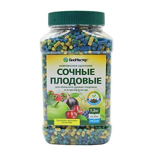 БиоМастер Сочные плодовые, комплексное минеральное удобрение 1,2 кг #1