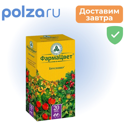 Сбор Бруснивер, пакетики 2 г, 20 шт. #1