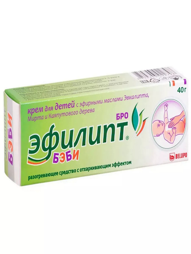 Эфилипт Бро Бэби, крем для детей, 40 г #1