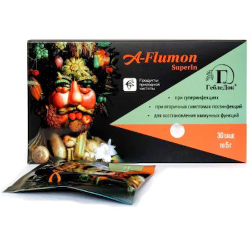 A-Flumon, Комплекс при суперинфекциях, саше, 30 шт. #1