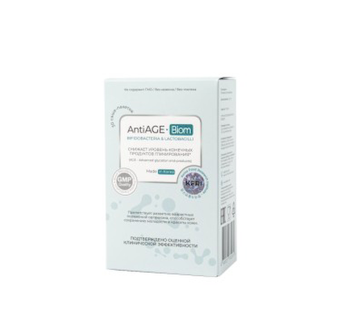 AntiAGE-Biom, АнтиЭйдж-биом (пробиотики), саше, 30 шт. #1