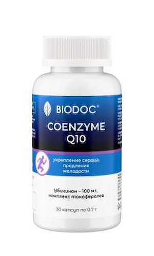 BIODOC, Коэнзим Q10 (убихинон), капсулы, 30 шт. #1