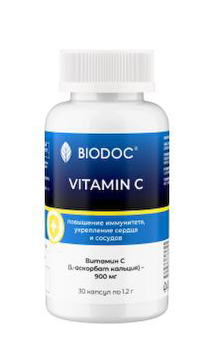 BIODOC, Витамин С (L-аскорбат кальция), капсулы, 30 шт. #1