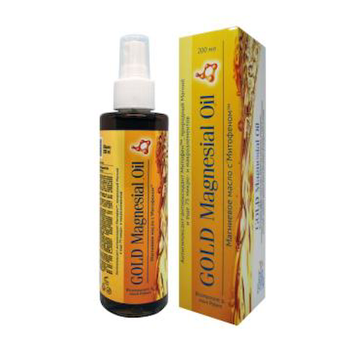 Biolong, Магниевое масло с Митофеном «GOLD Magnesial Oil», 200 мл #1