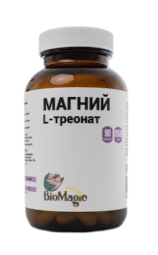 BioMagic, Магний (L-треонат), капсулы, 90 шт. #1