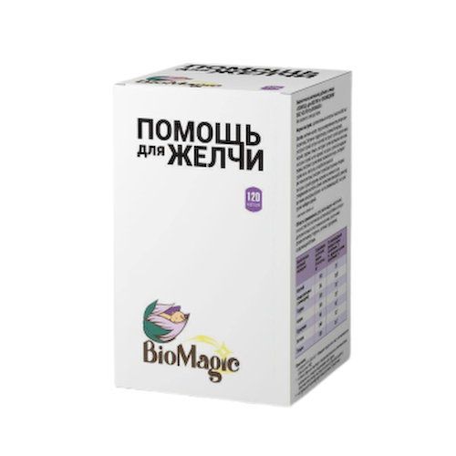 BioMagic, Помощь для желчи, капсулы, 120 шт. #1