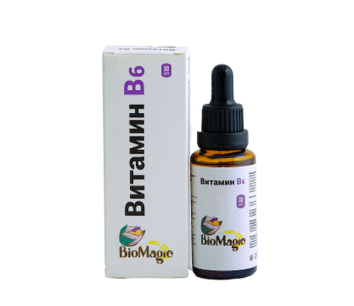 BioMagic, Витамин B6, жидкость, 30 мл #1
