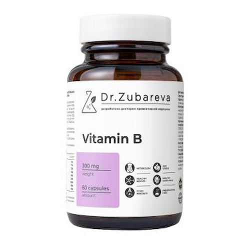 Dr.Zubareva, Витамины группы В, капсулы, 60 шт. #1