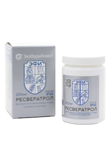 ЭкоФармИнвест, Ресвератрол, капсулы, 60 шт. #1