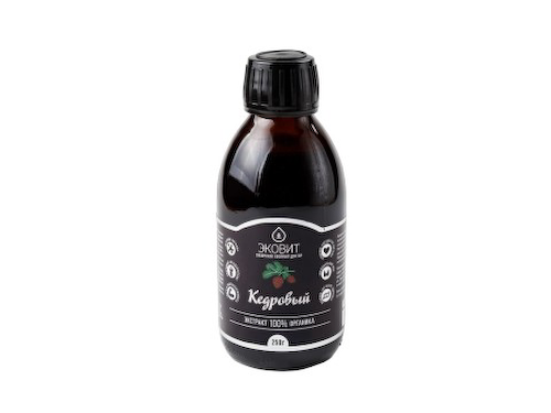 ЭКОВИТ, Экстракт хвойный натуральный, Кедровый (в стекле), 250 г #1