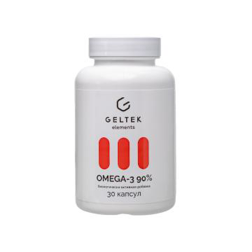 Geltek, Омега-3 90%, капсулы, 30 шт. #1