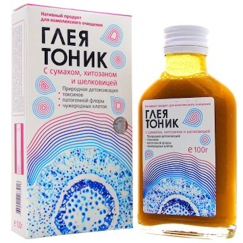 Глеятоник, Комплекс с сумахом и хитозаном для детоксикации, жидкость, 100 мл #1