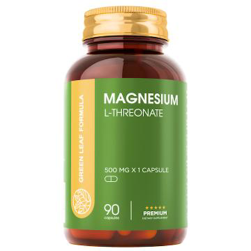 Green Leaf Formula, Магний (треонат), капсулы, 90 шт. #1