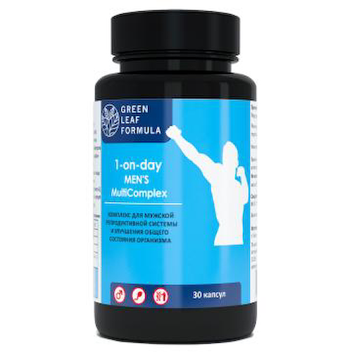 Green Leaf Formula, MEN'S MultiComplex (комплекс для мужчин), капсулы, 30 шт. #1
