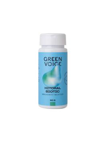 Green voice, «Hitoral Biotic» эвкалипт-мята, пастилки, 50 шт. #1