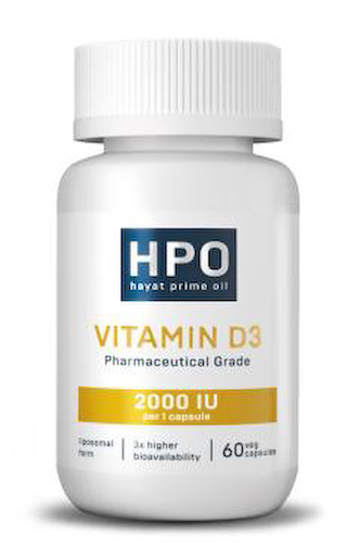HayatPrimeOil, Липосомальный витамин D3, капсулы, 60 шт. #1
