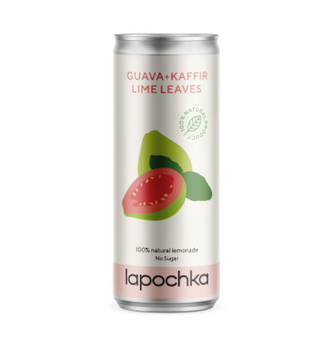 Lapochka, Напиток безалкогольный среднегазированный «Лапочка Гуава Каффир Лайм», жидкость, 330 мл #1