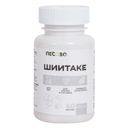 ЛЕСОВО, Шиитаке, капсулы, 60 шт. #1