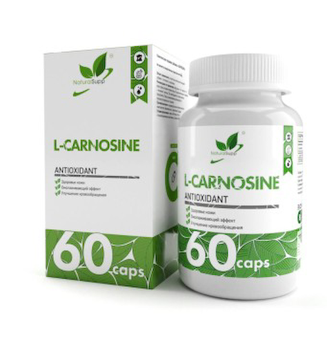 NaturalSupp, Карнозин, капсулы, 60 шт. #1