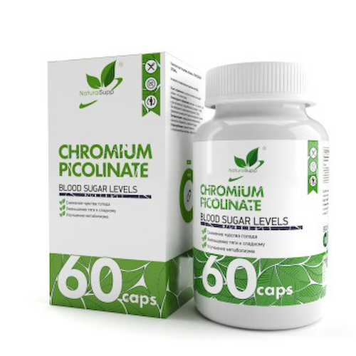 NaturalSupp, Хром (пиколинат), капсулы, 60 шт. #1