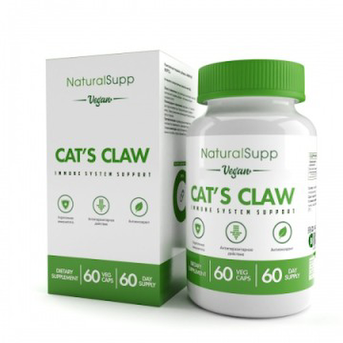 NaturalSupp, Кошачий коготь, капсулы, 60 шт. #1