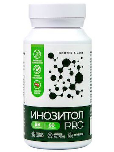 Nooteria Labs, Инозитол ПРО (мио-инозитол), капсулы, 60 шт. #1