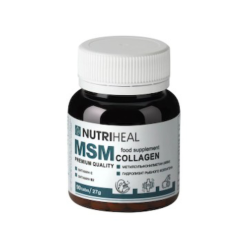 NUTRIHEAL, Комплекс MSM (сера + коллаген), таблетки, 90 шт. #1