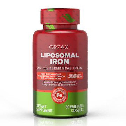 ORZAX, Липосомальное железо, капсулы, 90 шт. #1