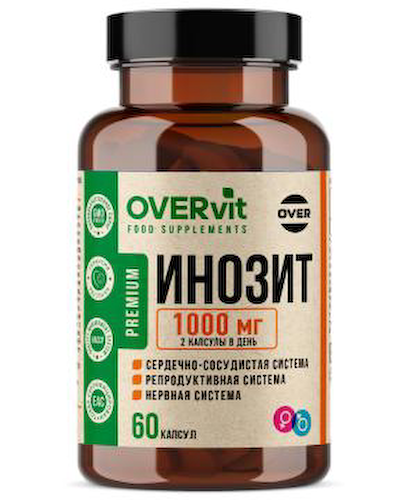 OVERVit, Инозитол, капсулы, 60 шт. #1