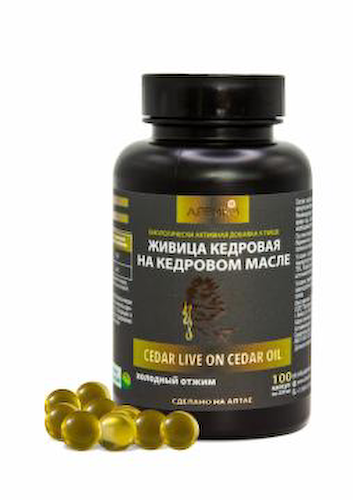 Простые решения, Живица кедровая 12,5 % на кедровом масле, капсулы, 100 шт. #1