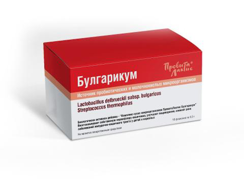 Провита Лактис, Булгарикум (комплекс сухих микроорганизмов), флаконы, 10*0,3 г #1
