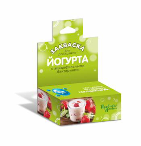 Провита Лактис, Закваска (для домашнего приготовления йогурта с ацидофильными бактериями), флакон, 0,3 г #1