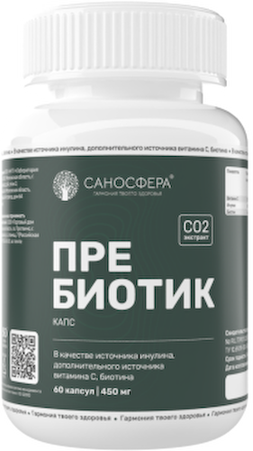 Саносфера, Пребиотик капс (комплекс для микробиоты кишечника), капсулы, 60 шт. #1