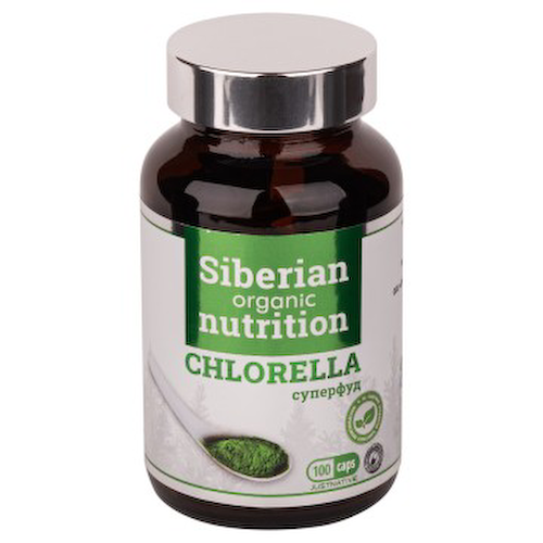Siberian organic nutrition, Хлорелла, капсулы, 100 шт. #1