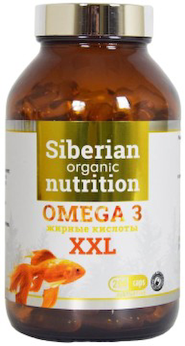 Siberian organic nutrition, Омега-3, капсулы, 200 шт. #1