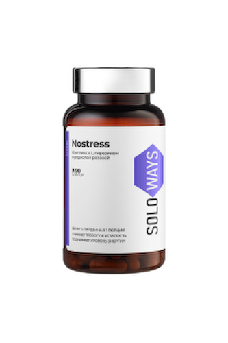 SOLOWAYS, Nostress (стимуляция умственной активности), капсулы, 90 шт. #1
