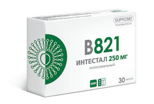 Supreme Pharmatech, Комплекс B821 «Интестал», капсулы, 30 шт. #1
