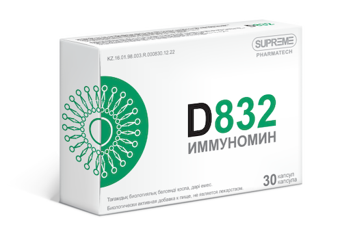 Supreme Pharmatech, Комплекс D832 «Иммуномин», капсулы, 30 шт. #1