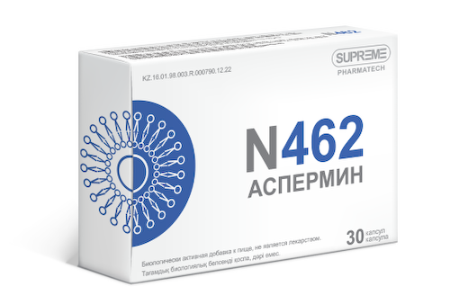 Supreme Pharmatech, Комплекс N462 «Аспермин», капсулы, 30 шт. #1