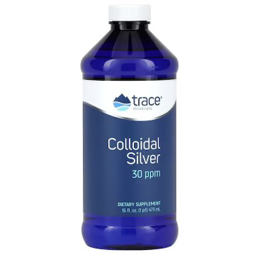 Trace Minerals, Коллоидное серебро, жидкость, 473 мл #1