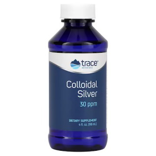 Trace Minerals, Коллоидное серебро, жидкость, 118 мл #1
