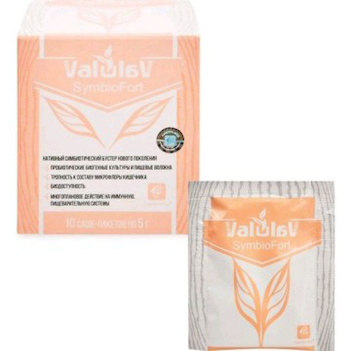 Valulav, SymbioFort, Комплекс пробиотиков и пребиотиков, саше, 10 шт. #1