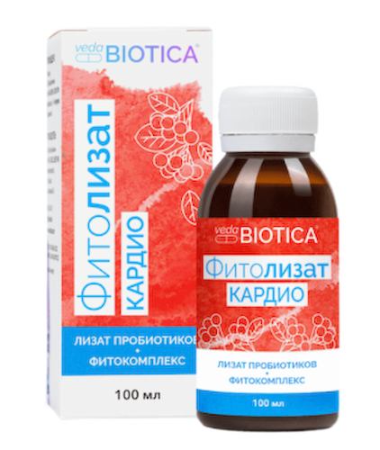 VedaBiotica, Фитолизат Кардио (для здоровья сердца), жидкость, 100 мл #1