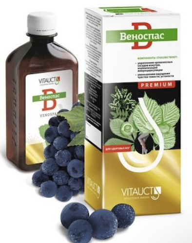 Vitauct, Веноспас Premium (для здоровья и легкости ног), раствор, 250 мл #1