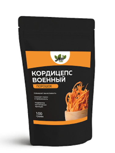 Yappi, Кордицепс военный, порошок, 100 г #1