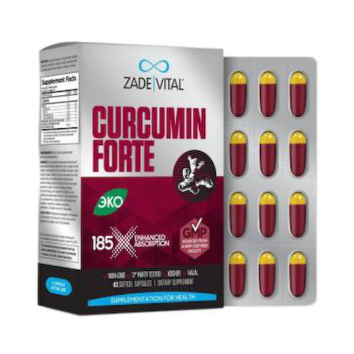 Zade Vital, Куркумин форте, капсулы, 40 шт. #1