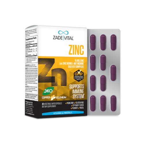 Zade Vital, Цинк, капсулы, 30 шт. #1