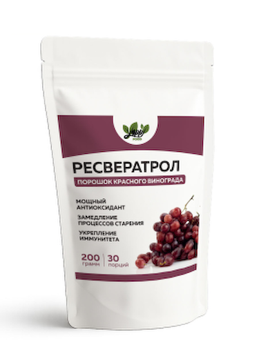 Yappi, Ресвератрол, порошок, 200 г #1